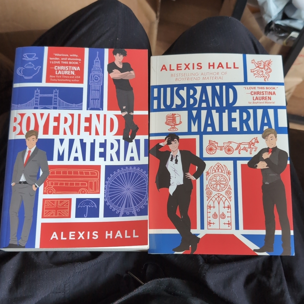 🍁Boyfriend Material & Husband Material Books By Alexis Hall